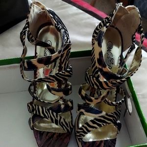 Animal  Print Heels